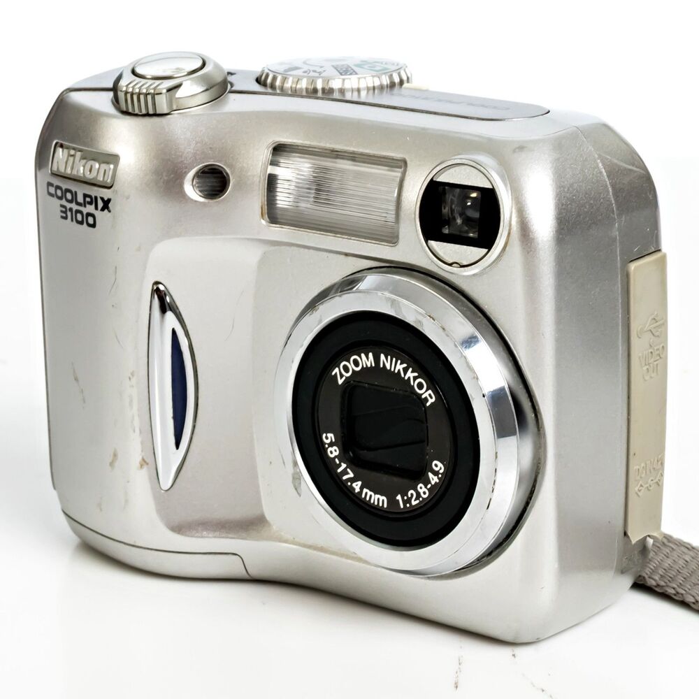 Nikon Coolpix 3100 3.2 Megapixel Digital Camera 3x Zoom TESTED Works - Picture 6 of 7